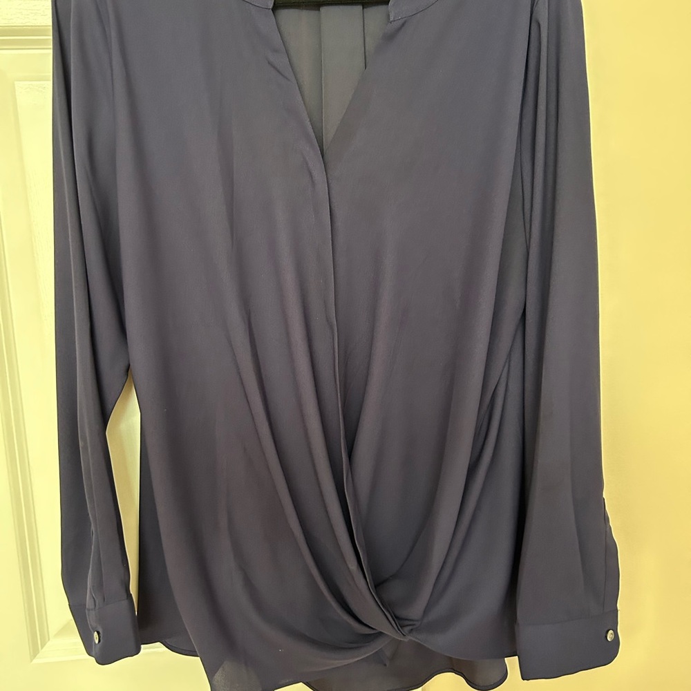 Elegant Navy Women's Top